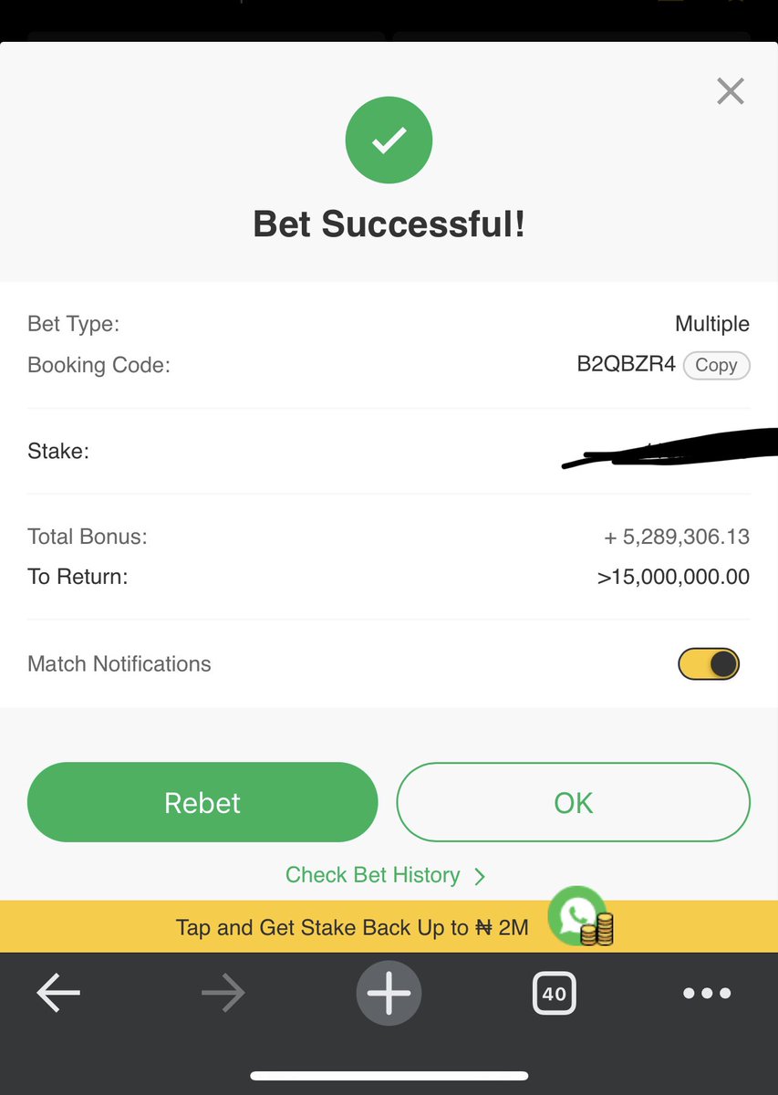 🏀🏀🏀💯🙌🤩
Don’t have msport account?
Register here bit.ly/3xYsGON and receive 200% bonus instantly

We go boom 💥