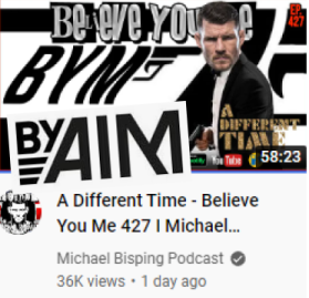 ByAimOfficial's tweet photo. Hey @bisping! Did u just..like.."borrow" our logo design..? 🧐😁 https://t.co/pehC8zbtym