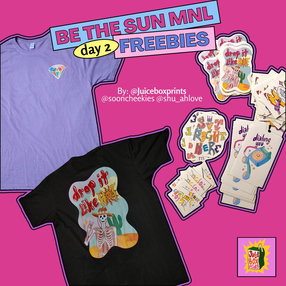 juiceboxprints's tweet photo. HELLO FILO CARATS!! 💗💎

We will be giving away freebies to those who will be attending the #BeTSinMNL day 2 concert tomorrow, October 9!! 

You may find more details of the freebies in the images attached below!! 

Feel free to like, rt, and follow us for more updates! :) 💥🧃 https://t.co/mI34WyXOeD