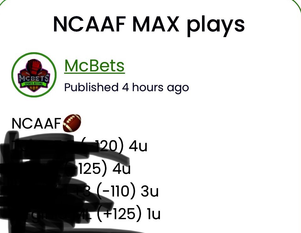 McBetss's tweet photo. 500 LIKES/RTs for FREE MAX🔨🔨

Play of the Day w/@BetUS_Official 

125% Bonus⤵️⤵️
https://t.co/2fvHZbneXt

#BetUS #SportsBetting #gamblingtwitter

3 MAX plays released to VIP! 

🔥Last 7 MAX: 6-1 (86%)🔥

https://t.co/V6Af4Opx3T https://t.co/0mAB1jGhja