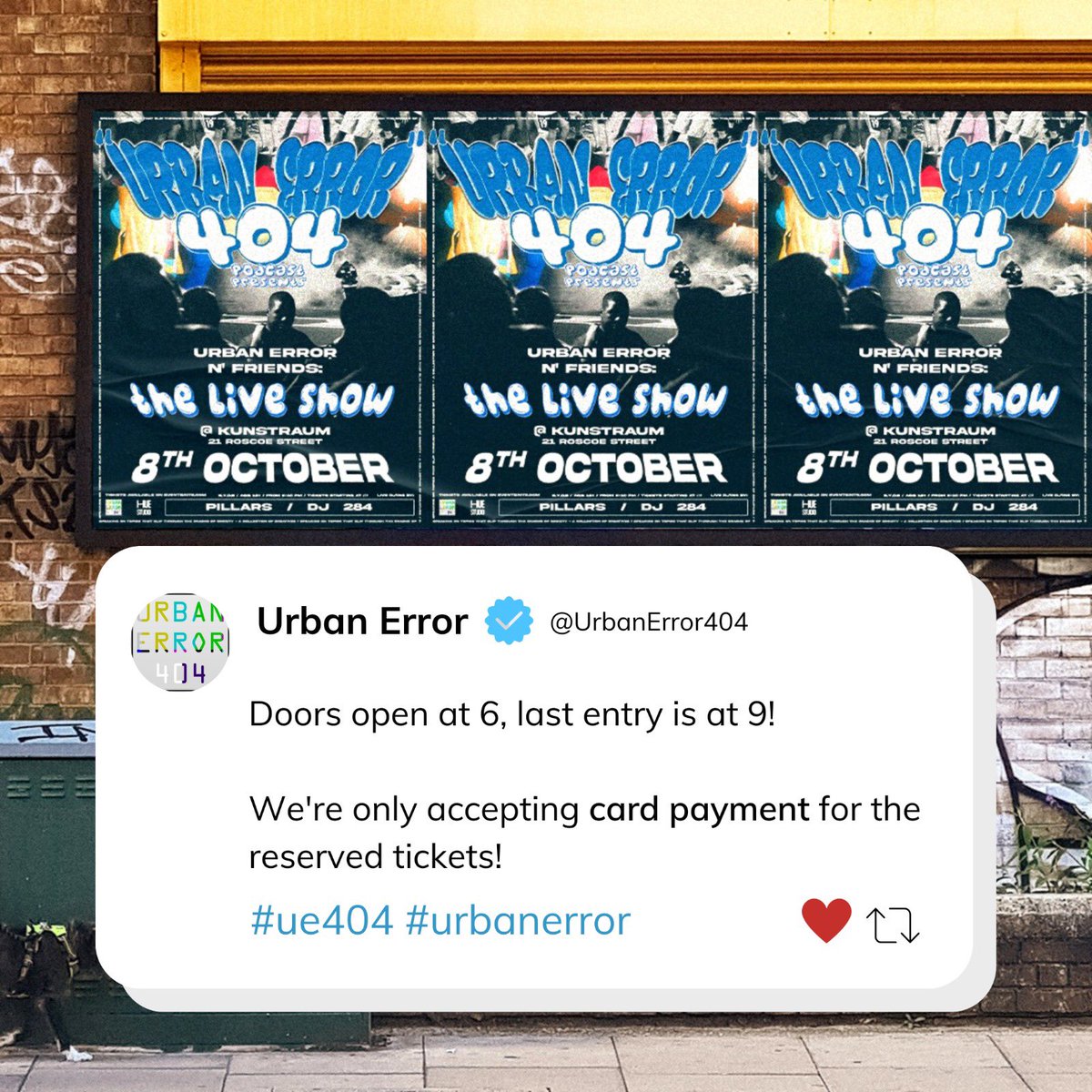 PSA: for those that have bought the ‘Pay £5 now, £10 later’ tickets