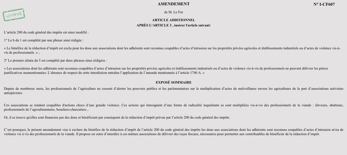 clairethoury's tweet photo. Cette semaine, un amendement de l'article 200 du code général des impôts, a été voté en commission des finances. Celui-ci vaut la peine qu'on s'y attarde pour illustrer concrètement la pression et la défiance que connaît le monde associatif @lemouvementasso @generosites https://t.co/toVmQnA4DU