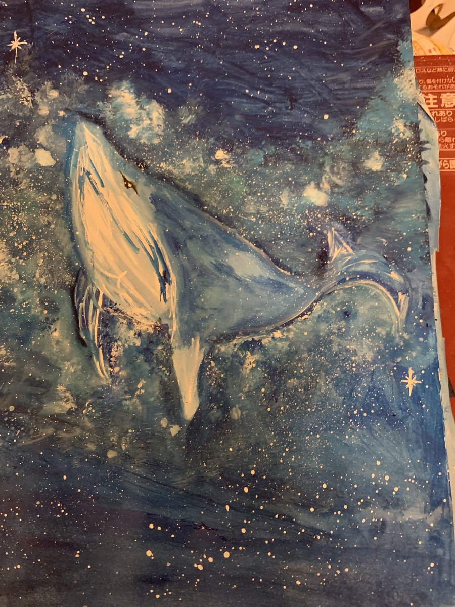 supuraneko's tweet photo. クジラばかり描いてみました！私のお気に入りは真ん中の月とクジラです♡(´˘`๑) https://t.co/7psOpc8O92