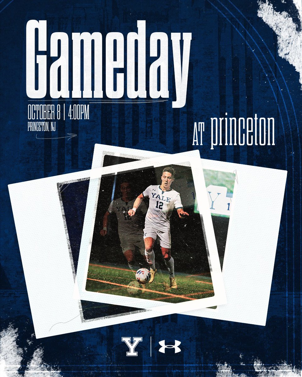 GAMEDAY in New Jersey.

🆚 | Princeton
⌚️ | 4 p.m.
📺 | ESPN+ es.pn/3eiNXy2
🌍 | bit.ly/2RyY0hC
📊 | bit.ly/2NbDztb

#ThisisYale