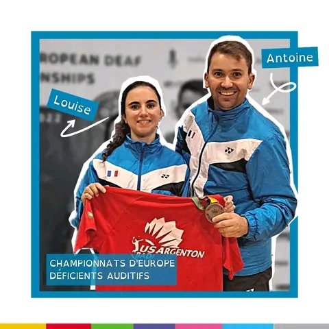 De retour de Lituanie où nous avons été au niveau de ces championnats de #badminton ! Je finis en quarts sur le DD et huitième en mixte ! Bravo Antoine qui rapporte le bronze en DH! <a href="/FondationBP/">Fondation BP</a> <a href="/FFBaD/">FFBaD</a>