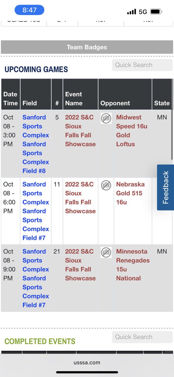 Midwest Speed 18U National Hall tweet media