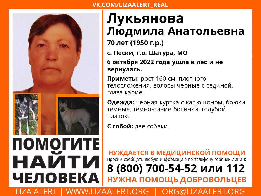 Внимание! Обновлена ориентировка.