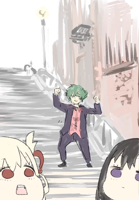 真島ってジョーカーを若干モチーフにしてんのかなって思ってたらよくわからんものを描いてた 