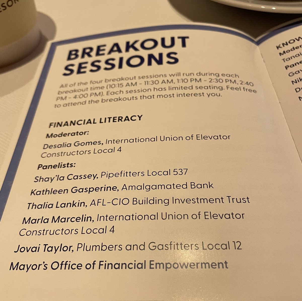 The 600+ trades sisters and allies at the inaugural #WomenBuildBoston conference at <a href="/EncoreResortBH/">Encore Boston Harbor</a> asked for sessions on financial education - we are happy to recruit clients for our free services - see OFE.Boston.gov