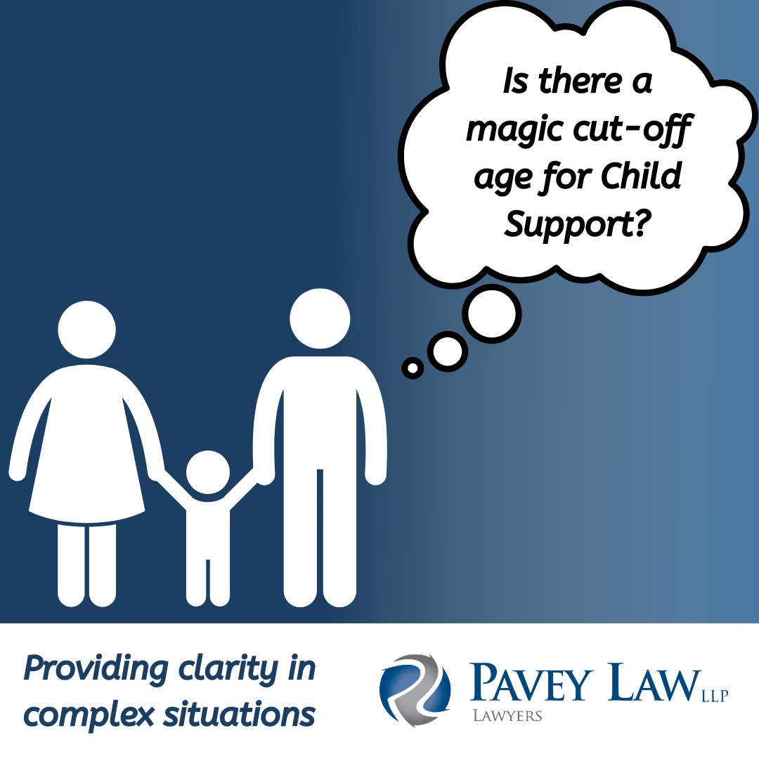 No, there is no set cut-off age for support.

Child support can continue for children over the age of majority who are still in school, and depending on the course of study, this obligation could continue well into the child's 20s. 

Call us at 519.621.7260 for guidance.