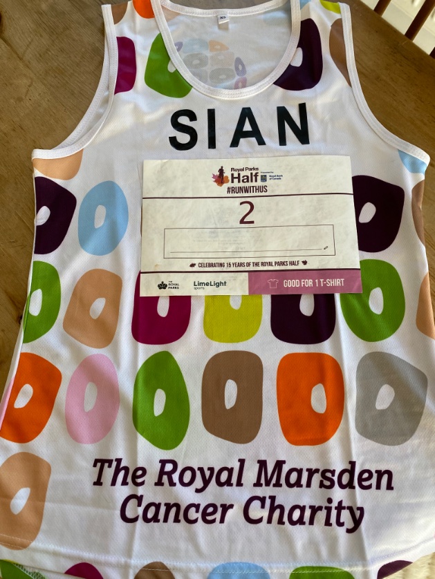 No pressure, then. If you see the @royalmarsden runners at the #RoyalParksHalf tmrw - cheer us on. And thank you @royalmarsdenNHS. For looking after two key men in my life - my Dad and my friend @billtu - and for your expertise and compassion towards all those who are loved ❤️