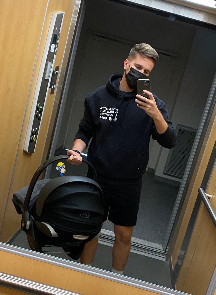 So proud to be part of the <a href="/adidasoriginals/">adidas Originals</a> x <a href="/indigo_herz/">Indigo Herz</a> community ! A gift for my recently born son Liam 💙 ? The youngest holder ? 🪐