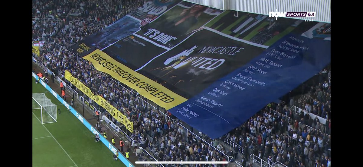 beanz2809's tweet photo. Beyond amazing @worflags ๐๐ผ๐๐ผ #AshleyOut ๐๐ #NUFC ๐ค๐ค๐ค๐ค #Geordies https://t.co/arOyiEgYVR