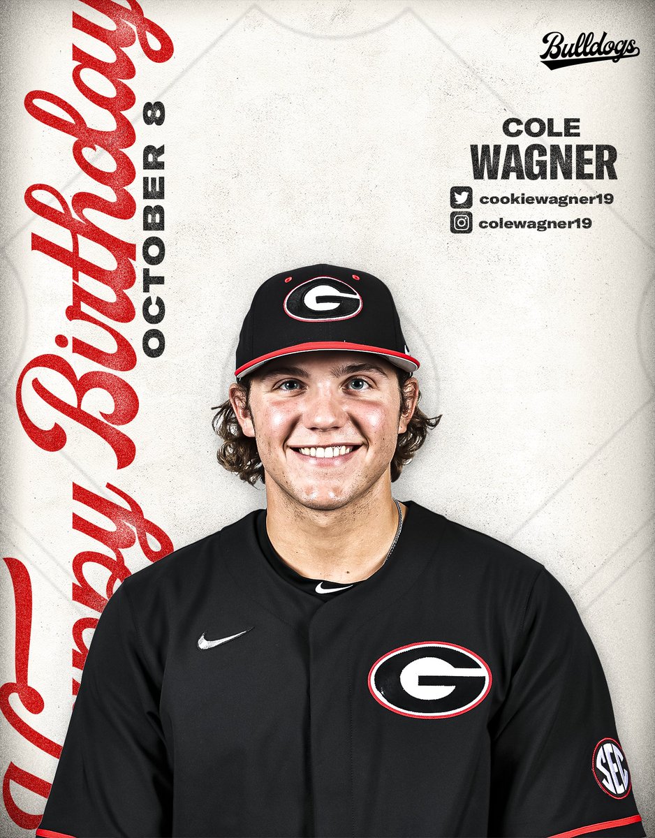 Happy Birthday @cookiewagner19! #GoDawgs