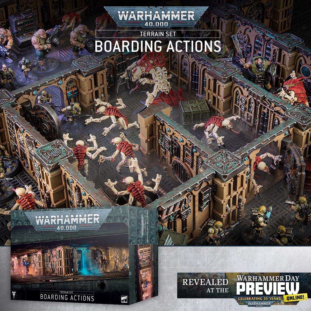Warhammer 40K - Boarding Actions - Terrain Set