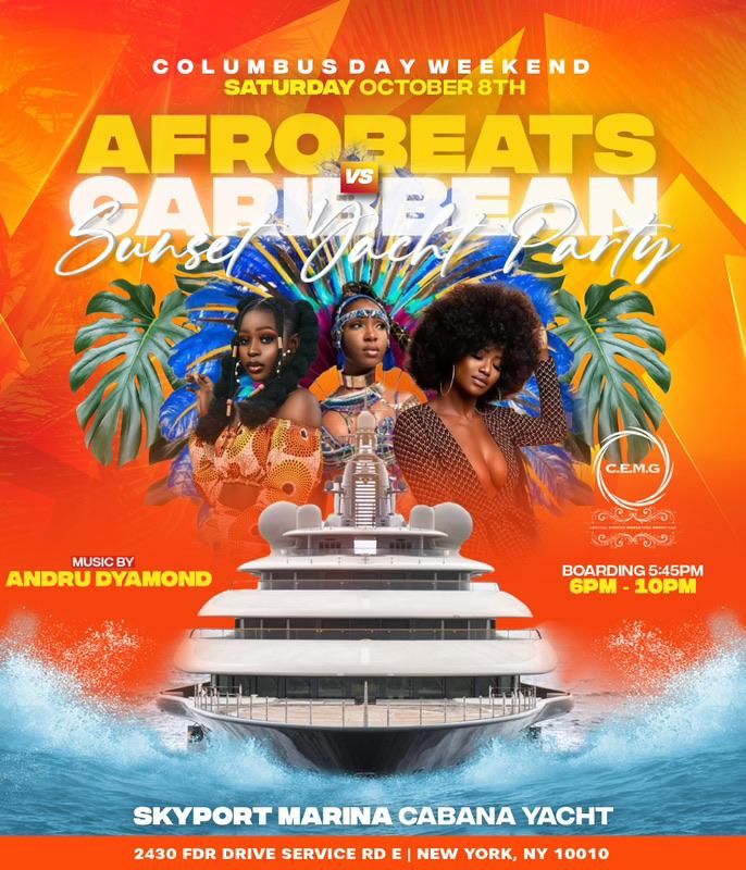 Chad_BCE's tweet photo. Today Yacht Party Day 
Afrobeats Vs Caribbean | Reggae Vs Soca Yacht Parties at The SkyPort Marina Get Your Tickets Now !!!
Text 6466236619 for more info https://t.co/3wyuEuCndK
https://t.co/gTlsiZQPX6 https://t.co/ucLxGMZ0qh