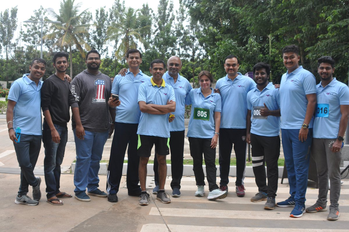 SlkSoftware's tweet photo. They came, saw, and conquered! Our associates recently took part in our #SLKMarathon and sweated it out. Even the kids got a chance to participate and inculcate a healthy lifestyle!
#LifeatSLK #sports #Event #marathon #running #health #Wellbeing #BusinessReimagination #SLK https://t.co/Cmt9AiHmSw