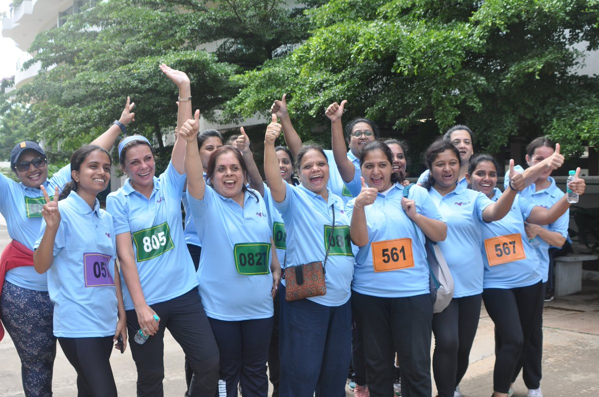 SlkSoftware's tweet photo. They came, saw, and conquered! Our associates recently took part in our #SLKMarathon and sweated it out. Even the kids got a chance to participate and inculcate a healthy lifestyle!
#LifeatSLK #sports #Event #marathon #running #health #Wellbeing #BusinessReimagination #SLK https://t.co/Cmt9AiHmSw