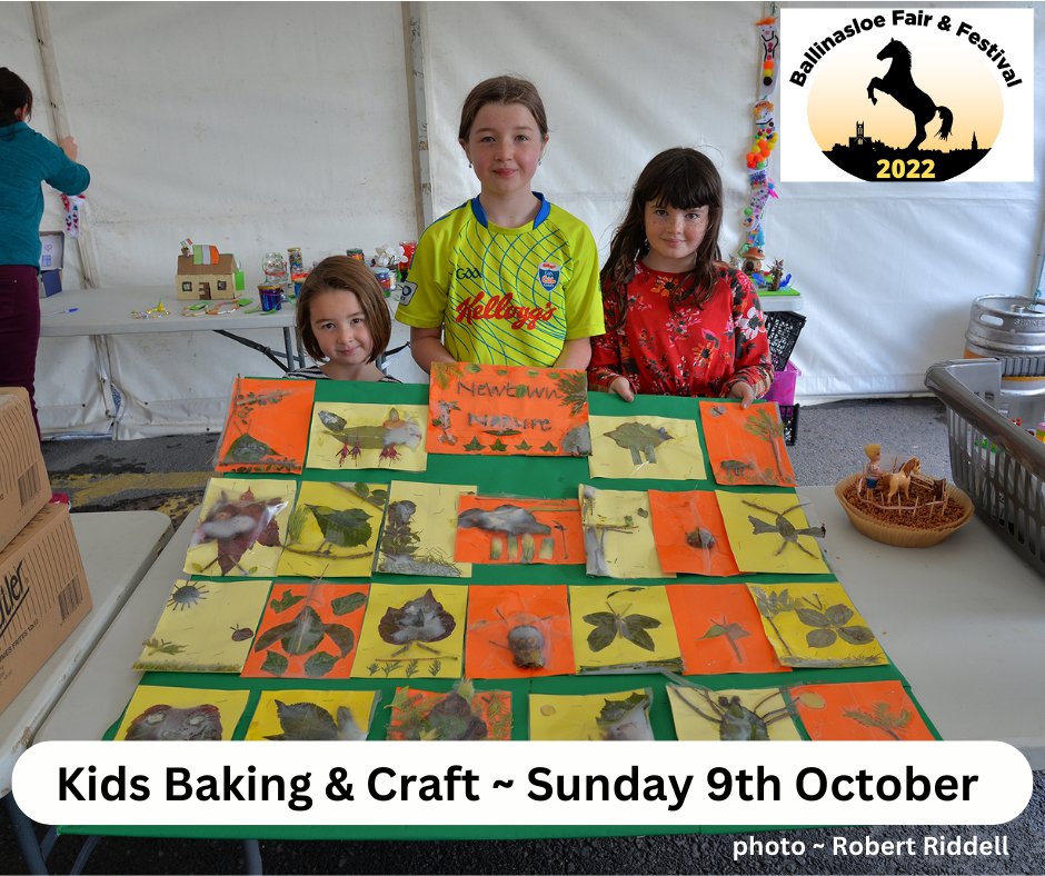 BallinasloeFair's tweet photo. Full Steam ahead for Sunday, The festival dog show, Kids arts &amp; crafts, Motorbike stunt show. kids tractor racing, entertainment on the festival soundstage and the food &amp; craft market are all going ahead as planned tomorrow . Bring your umbrella 
#ballinalsoefair #ballinasloe https://t.co/4Ta4aMuxd2