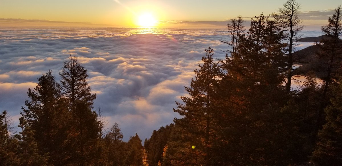 Beautiful sunrise above the clouds this morning
#inclinehike #manitouincline #hike #COSParks #coloradosprings #coloRADo #nature #outdoors #olympiccityusa #sunrise