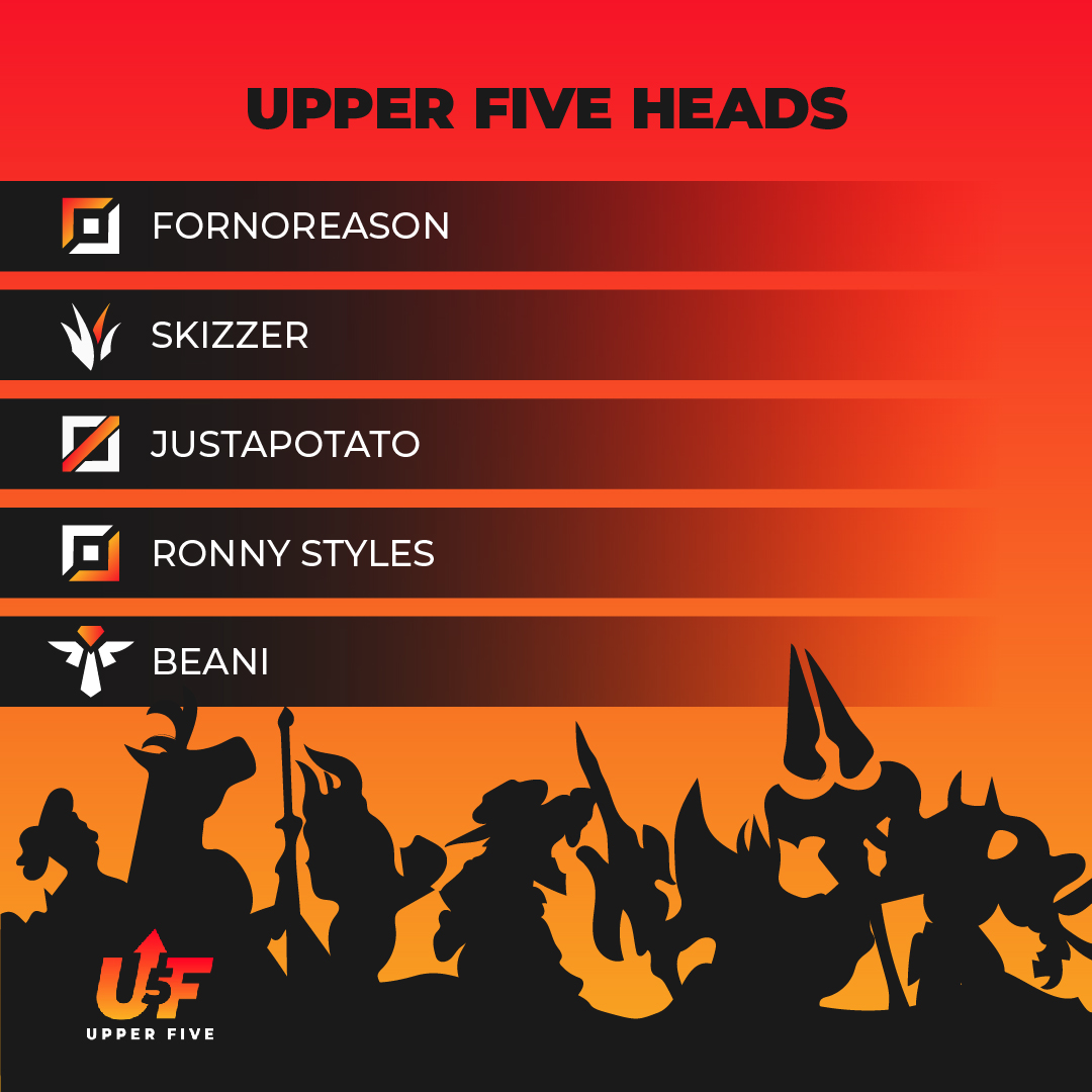 Auch in der 4ten Division sind wir diesen Split vertreten.

<a href="/schummel_felix/">Fornoreason</a> 
<a href="/SkizzerOP/">Skizzer</a> 
<a href="/lol_justapotato/">justapotato</a> 
<a href="/RonnyStyles/">Ronny Styles</a> 
@JannikBean 

HC: <a href="/scamcoach/">ScamCoach</a>