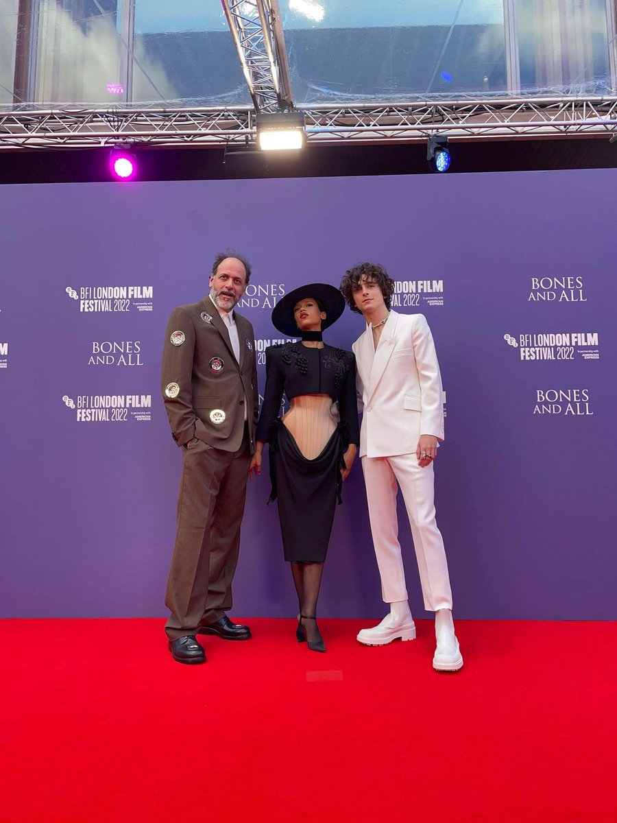 That's a wrap on our #LFF coverage of <a href="/BonesAndAllFilm/">Bones and All</a>.

We'll be back shortly with more premieres from the red carpet!