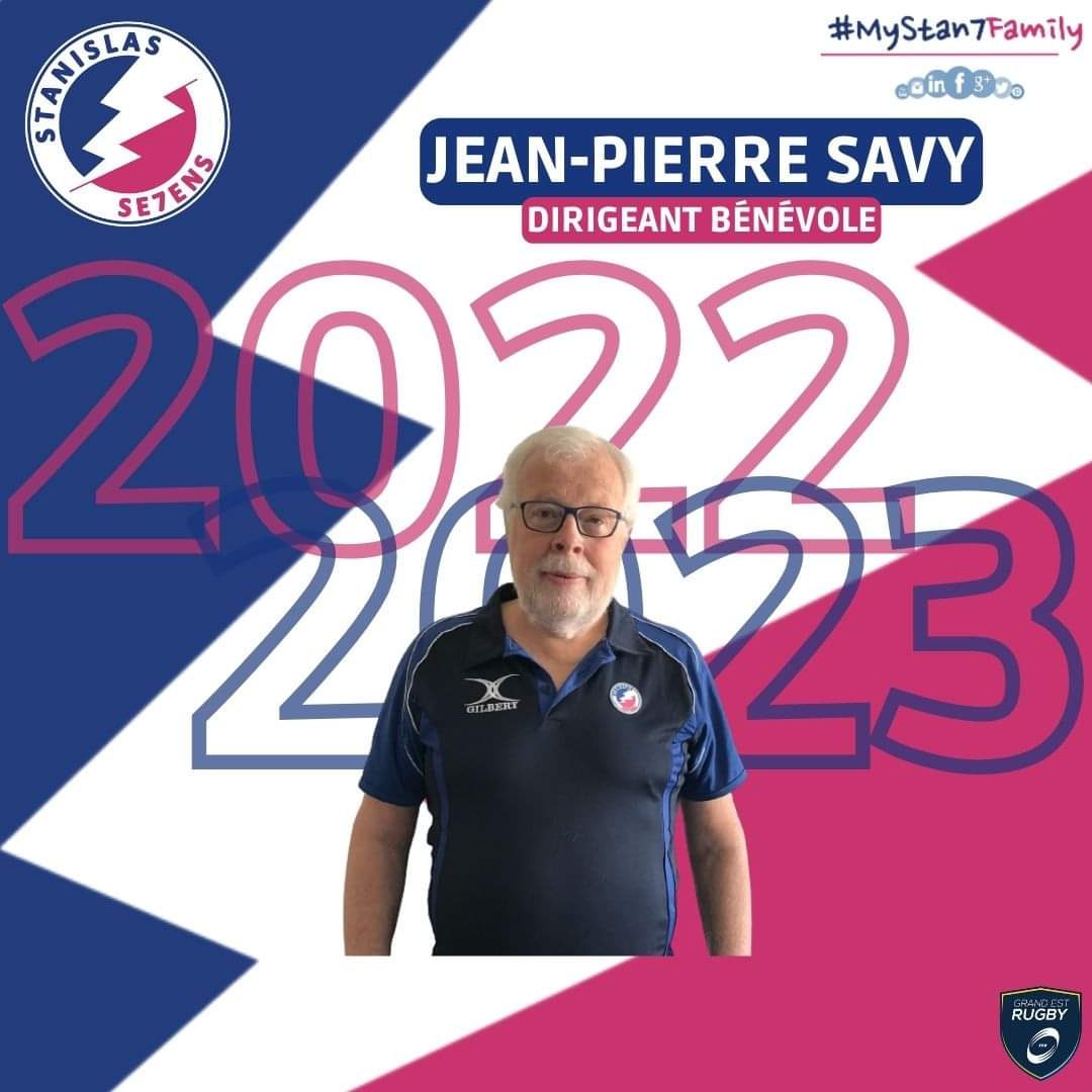 MyStan7Family's tweet photo. [ANNONCE] 7️⃣🏉

MyStan7Family est heureux de vous présenter le staff de notre association pour la saison 2022-2023 ! 👈

Jean-Pierre Savy Dirigeant au sein de l'association 🖐 https://t.co/rm59DQGUN6