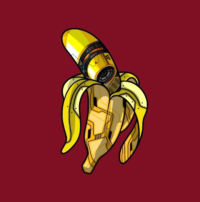 Grabbed my Nerdy Bananas from <a href="/ApeNerdy/">Nerdy Ape Hub {🧠}</a> these are super cool can't wait to feed then to the nerds!
#WAGMI #GM #NerdyApeHub