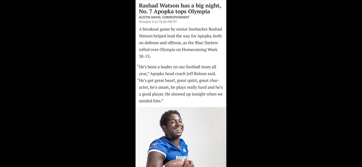 <a href="/RashadW_/">Rashad Watson</a> needs to be on your recruiting board like yesterday! #hokahey #apk #apopka #godarters!