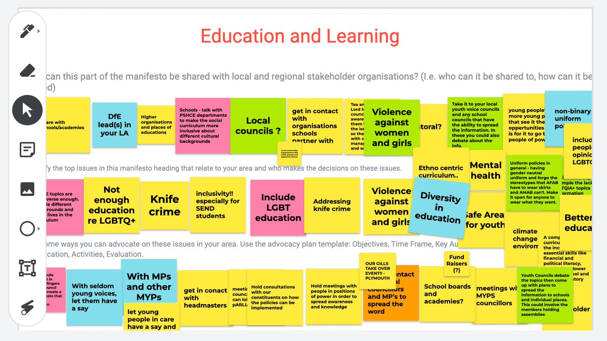 LeungAdele's tweet photo. Learned a lot at the online #YouthCon today! Massive thanks to @bycLIVE for pulling it together on short notice. Before leaving the meeting due to some technical issues, I took part in a great brainstorming session about advocacy. Keep an eye out for when the manifesto goes live! https://t.co/hk4WYOow1p