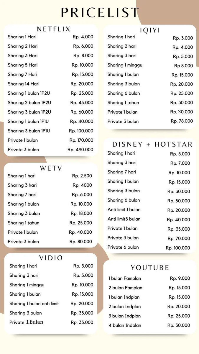 bluouws's tweet photo. @kthaeji Netflix nya kakak, pastinya full garansi dan trusted 🤩👌🏻, testi bisa cek di bio
Order via dm atau wa 
Dibeli dibeli https://t.co/CxYeDyOKpe