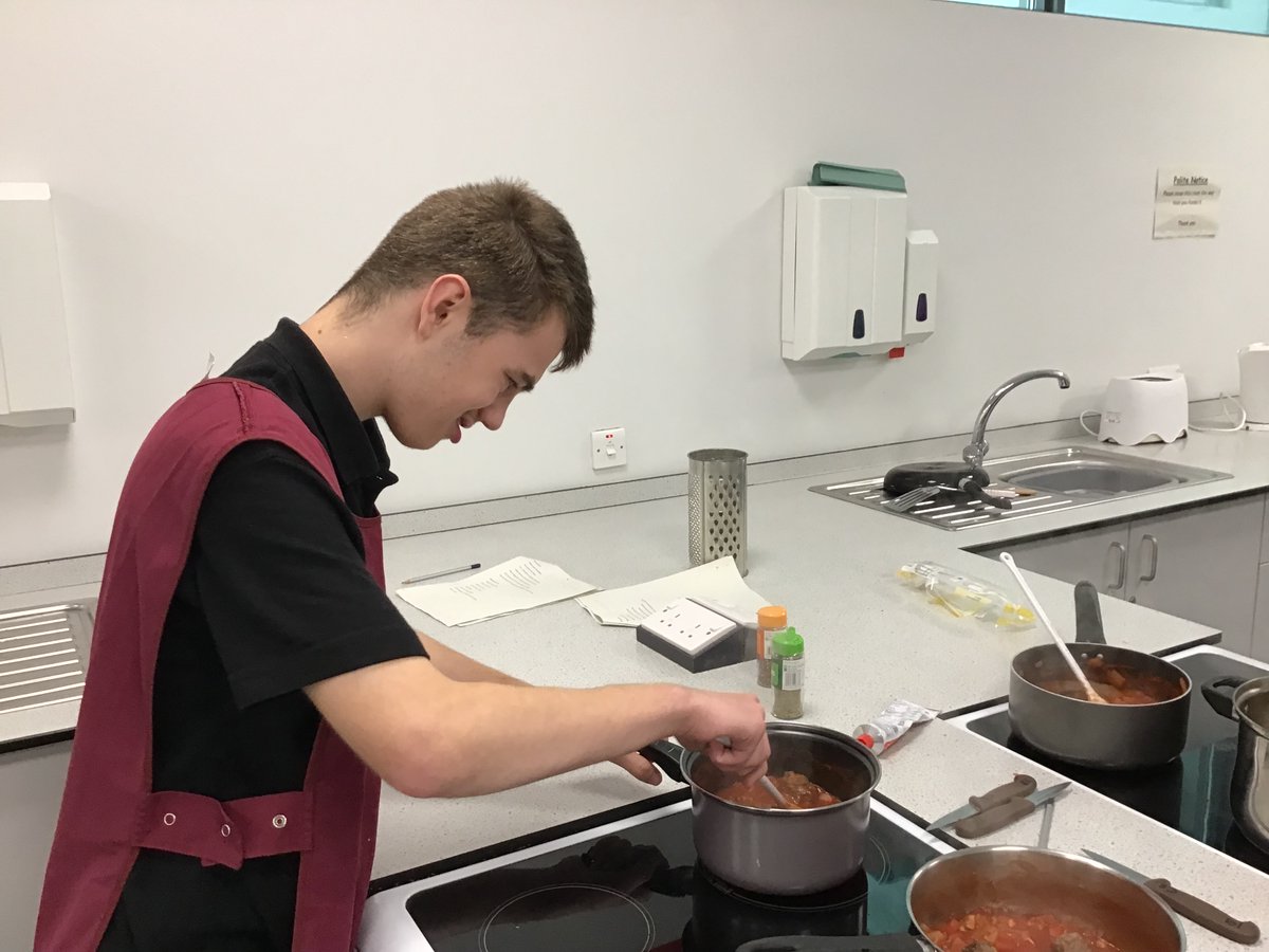 NCEA_Castle's tweet photo. Fantastic work from our 6th Form pupils this half term, developing their independent skills through baking and cooking. They make their own lunch once a week too and it is always a great team effort (and delicious!). #developingindependence https://t.co/PmiF7staVv