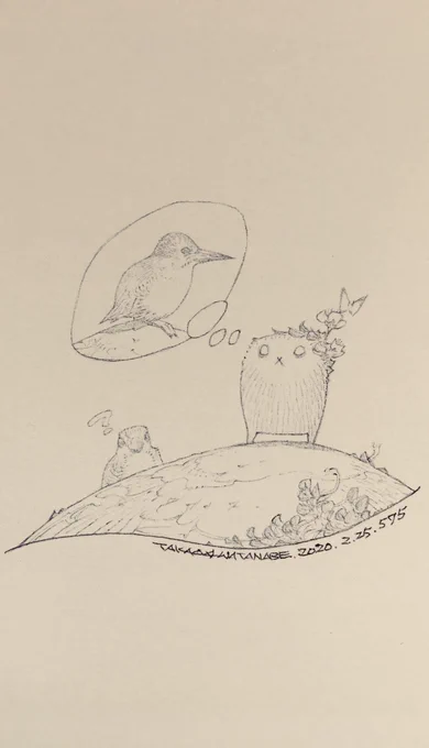 『カワセミを探す』 