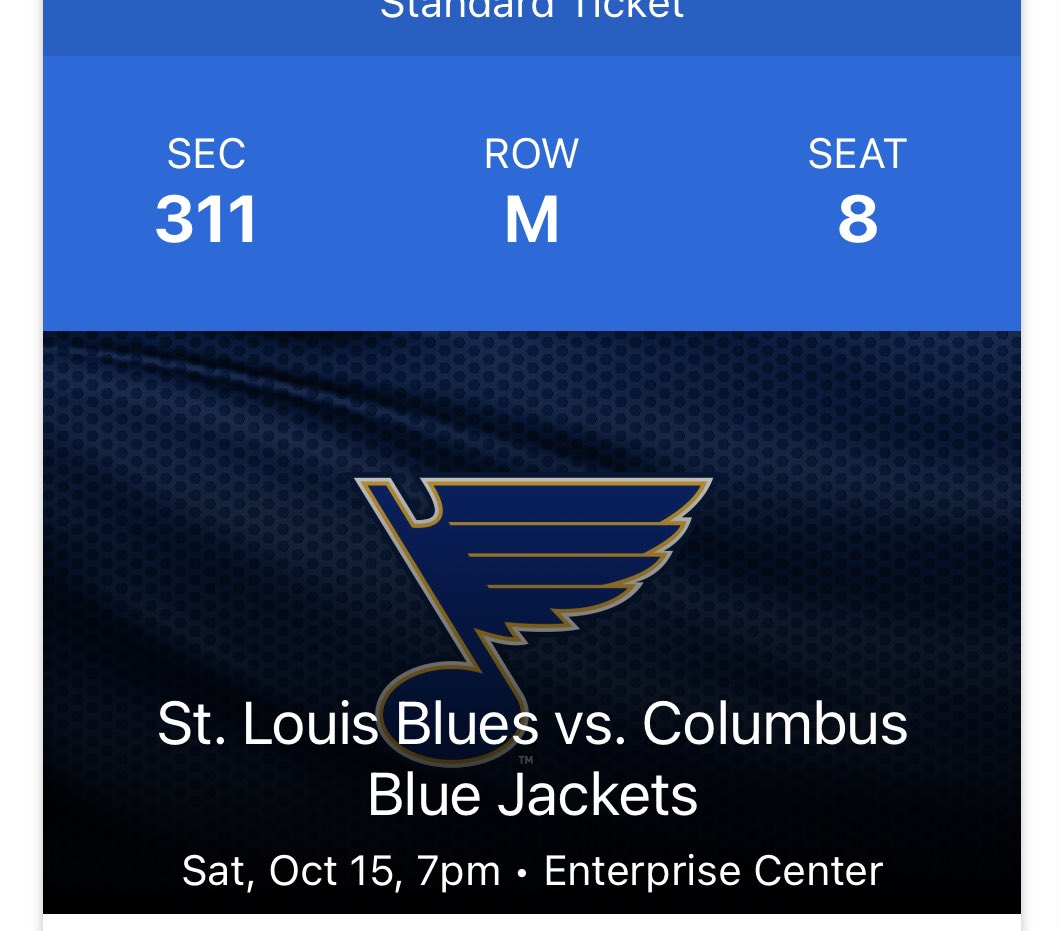 BluesFanBase's tweet photo. 🏟 2 BLUES HOME OPENER TICKETS GIVEAWAY! 🏟

🎟 To Enter 🎟: 
1. Like &amp; Retweet this tweet!
2. Reply with or Tag 1 person you’d want to bring with you!

| 1 winner will be randomly selected on Wednesday, October 12th | 
Good Luck !! 🤝
#stlblues https://t.co/mytHxg2IVK