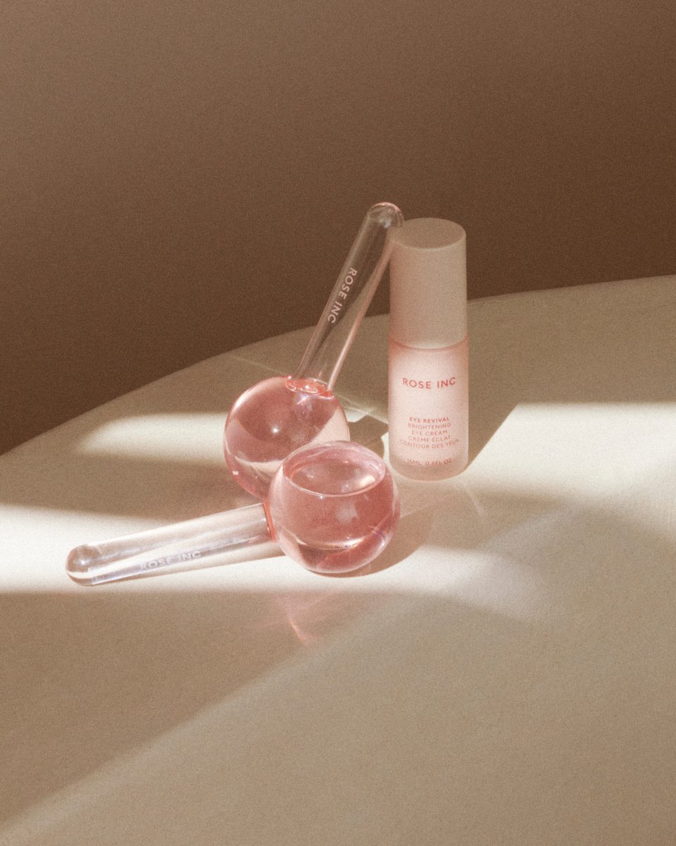 What are your weekend plans?​

Eye Revival Brightening Eye Cream and Cooling Spheres Facial Massager Duo are at the top of our list.​
#RoseInc #RoseIncSkincare