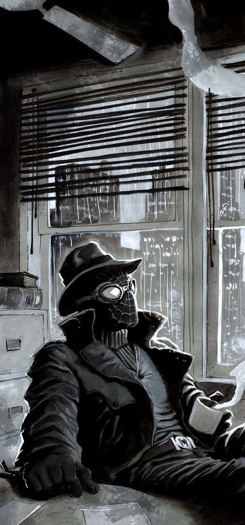 AraknideHQ's tweet photo. L'histoire d’origine du Spider-Man noir, le brutal et mortel Spider-Man des années 1930.

[𝗧𝗵𝗿𝗲𝗮𝗱] 📖
(1/25) https://t.co/Zi31wEug6o
