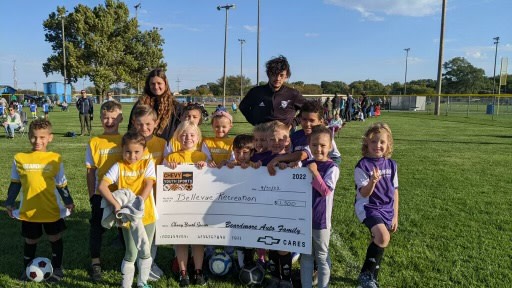 Beardmore Chevrolet is a proud sponsor of the youth flag football and soccer leagues at Bellevue Recreation. ⚾🌞 

#MoreAndMore