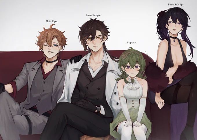My team #原神 #GenshinImpact 