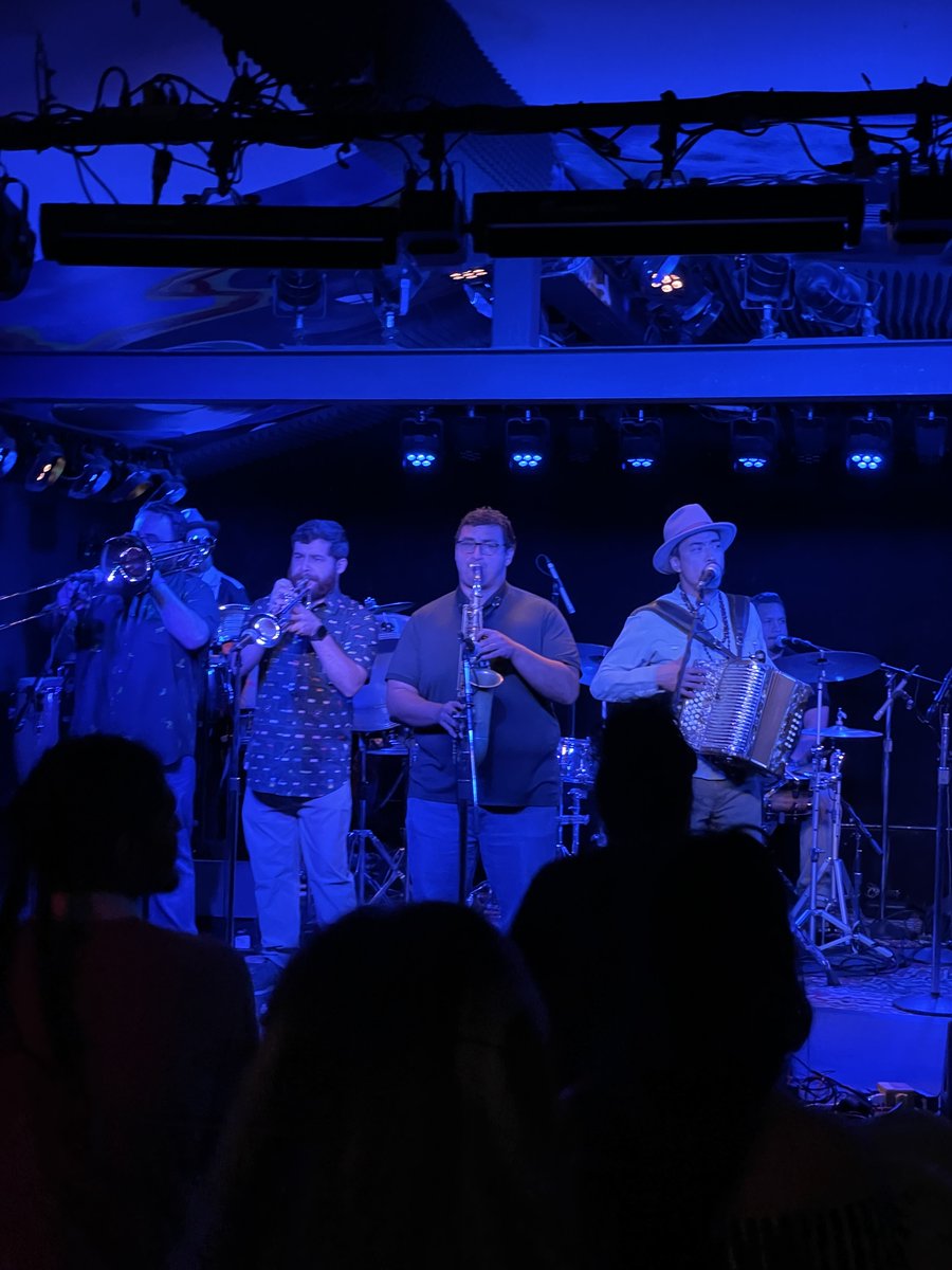 Went to @MoesAlleysc last night to see a #SanAntonio band called <a href="/LosNahuatlatos/">Los Nahuatlatos</a>.  So good.  Latin, jazz, funk fusion.  #SantaCruz