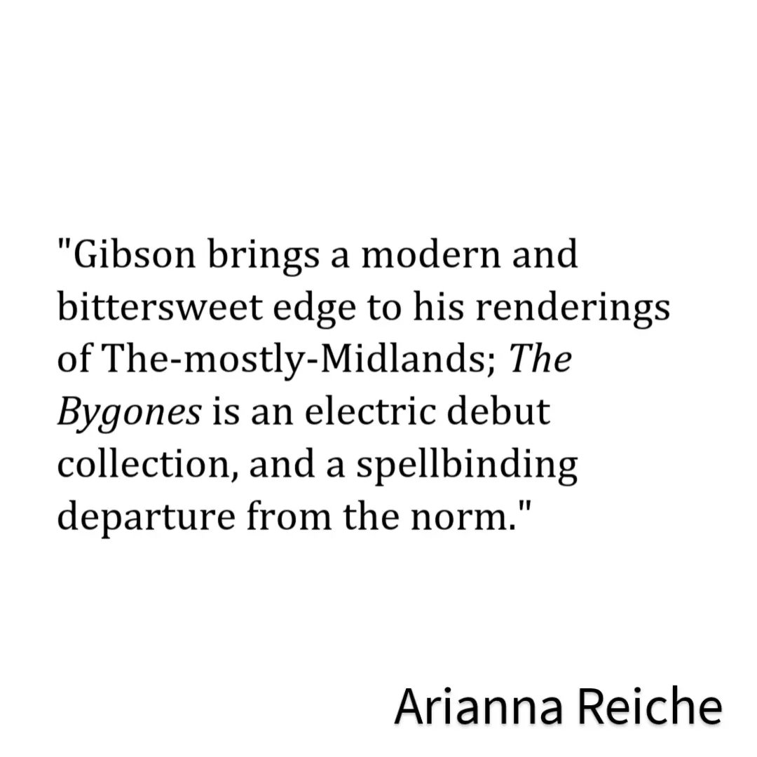 The feedback for The Bygones has been unbelievable. DBC Pierre is a writer whose work has always inspired me so the fact that he read my book and enjoyed it is really mindboggling. Thanks also to @ariannareiche for the great review, I look forward to reading your novel next year.