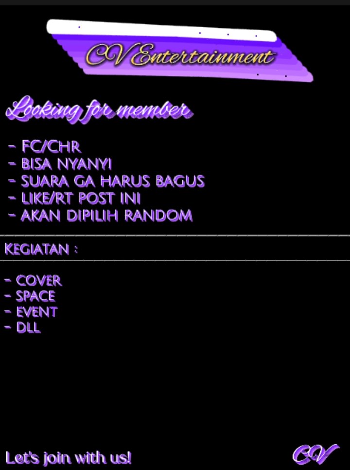 CV Entertainment tweet media