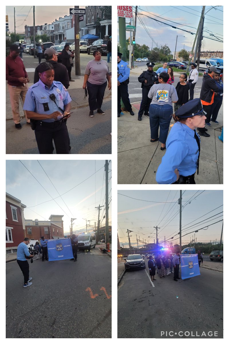 PPD39Dist's tweet photo. Last night, the 39th District Community Team took to the streets for a peace/prayer walk with local religious and community group leaders, and politicians that serve within the community, to promote unity and peace! #FaithAndBlue #PromotingUnity @PPDJosephBusa @PPDInspThomas https://t.co/SIkxiADrHw