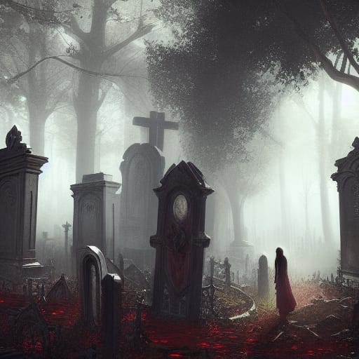 RestlessShadow's tweet image. creator.nightcafe.studio/u/RestlessShad…
A graveyard waiting for a midnight stroll @NightcafeStudio #AIart