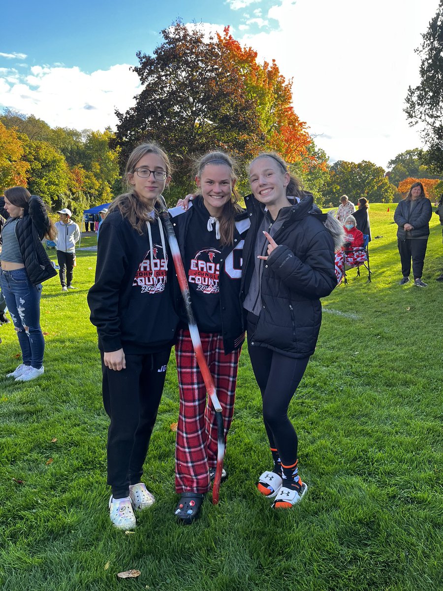 JGCrossCountry's tweet photo. Congrats to Ciara Vincent, Alivia Turnage, and Sammy Walker for advancing to next weeks regional cross country meet at Ox Bow!! https://t.co/JntZGgKF2h