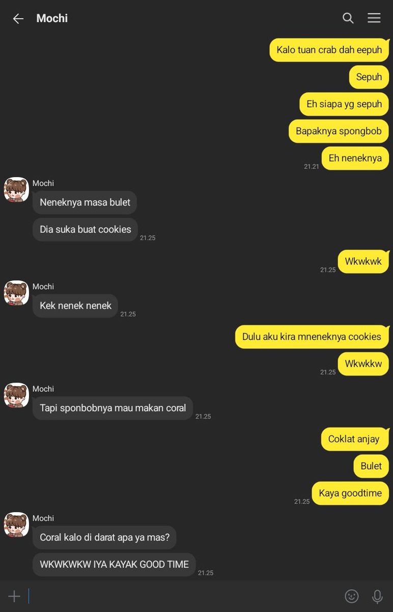 Romantis banget emang bahasannya kalo ngobrol sama uja