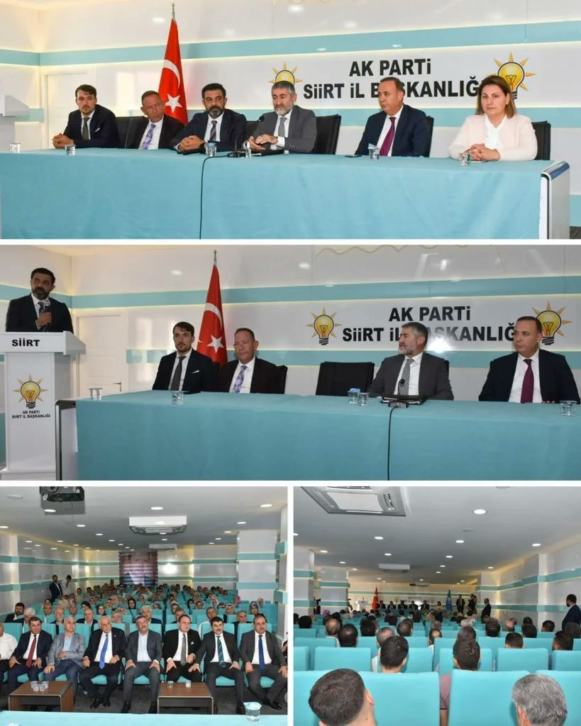 PartiSiirt's tweet photo. Bir dizi temasta bulunmak üzere İlimize gelen Maliye Bakanımız Sayın Nureddin Nebati İl Başkanlığımızı ziyarette bulunarak teşkilatlarımız ile bir araya geldi.
Maliye Bakanımız https://t.co/v3d3OtpI0L https://t.co/D6V46b9u33