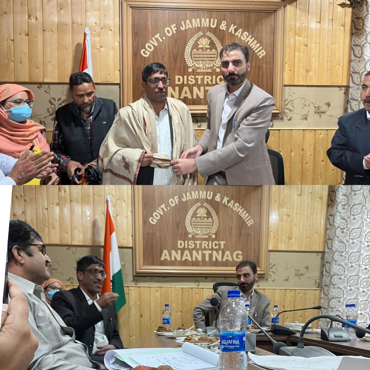 Khalidzaffar2's tweet photo. It's been a complete year of association with you, yet it felt so short today such is the impression of your administrative acumen, from an honoured exit to a more honourable position. Hope #JKSSB will shine brighter than before

Good luck with the new assignment https://t.co/b90uOvyizt