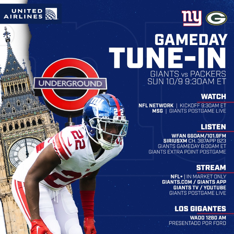 giants packers tv