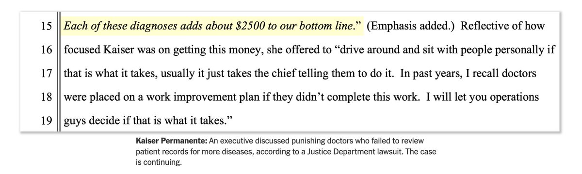 sangerkatz's tweet photo. Some quotes from insurance executives and a doctor from the lawsuits. https://t.co/vWAc2m5Bzr https://t.co/ShpDv1dxvR