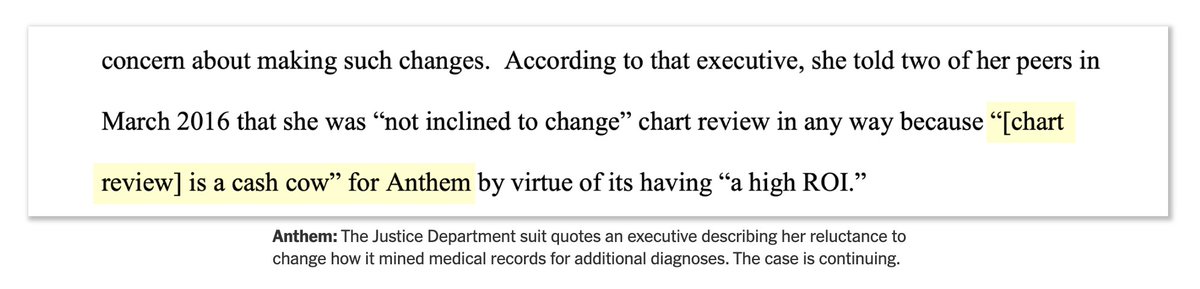 sangerkatz's tweet photo. Some quotes from insurance executives and a doctor from the lawsuits. https://t.co/vWAc2m5Bzr https://t.co/ShpDv1dxvR